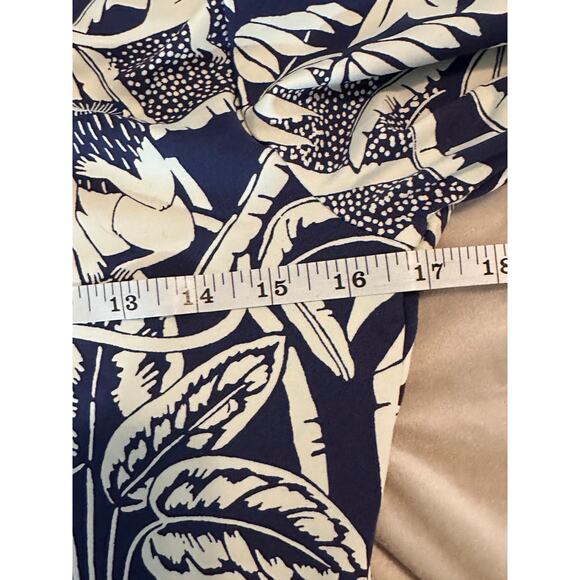 McLaughlin Catalina Cloth Swinging Palm Print Monkeys Top - Picture 2 of 4